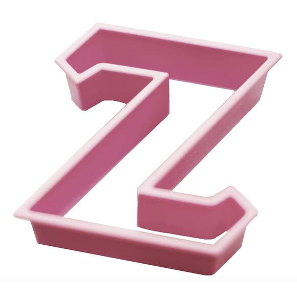 Live Greek Alphabet letter *Z* ZETA Cookie Cutter - Picture 1 of 4